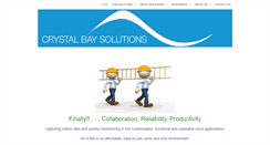 Desktop Screenshot of crystalbaysolutions.com